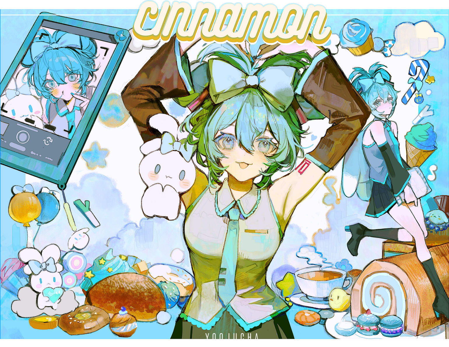 Cinnamon Miku